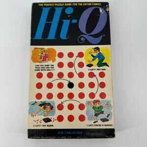 Kohner Hi-Q Vintage Hi-Q Game Peg Solitaire Brain Teaser Puzzle No. 120